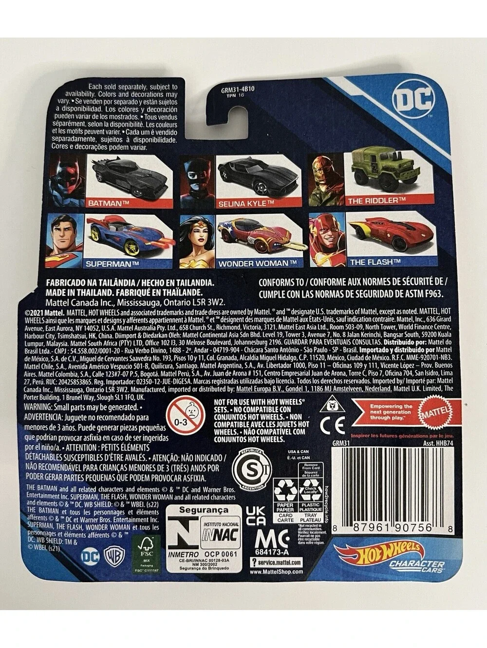 New Hot Wheels Character Cars DC The Batman Selina Kyle Catwoman 1:64